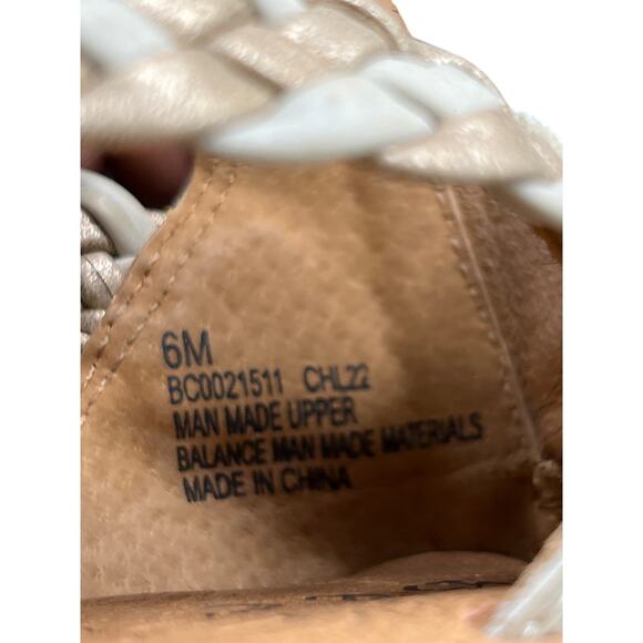 🤍 b.o.c. Light Gray Braided Gladiator Sandals Women’s Boho Comfort Summer Chic - Picture 5 of 5